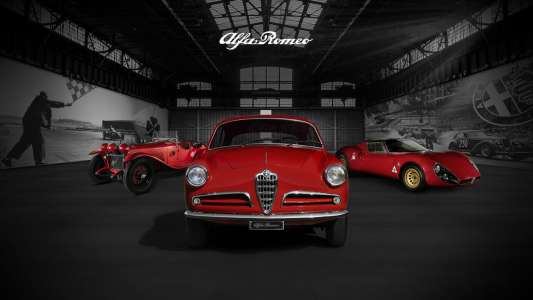 Hall of legends : Musée virtuel Alfa Romeo
